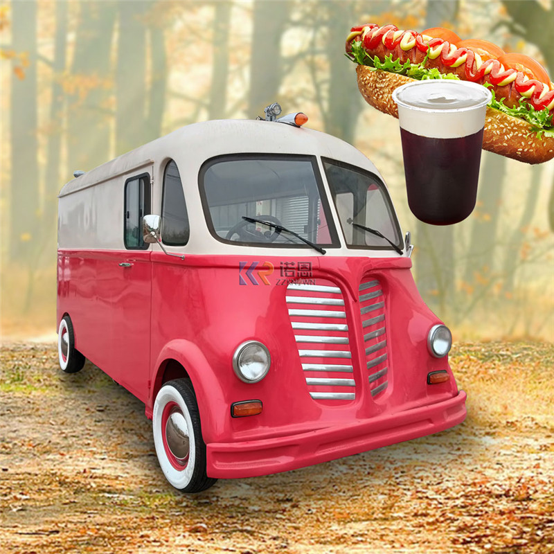Fast Food With Snacks - China Street Mobile Food Cart Electric