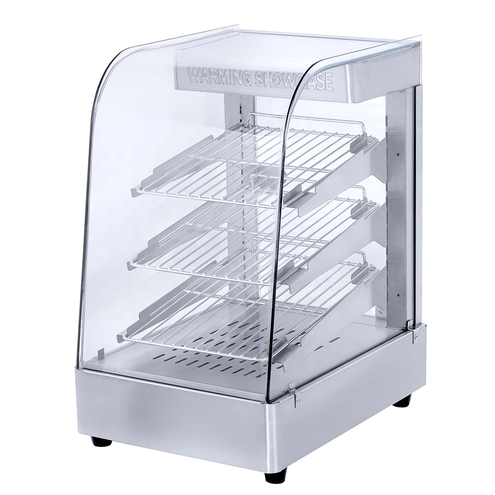 Snacks Food Warmer - @#2025 Commercial Electric Chicken Food Display