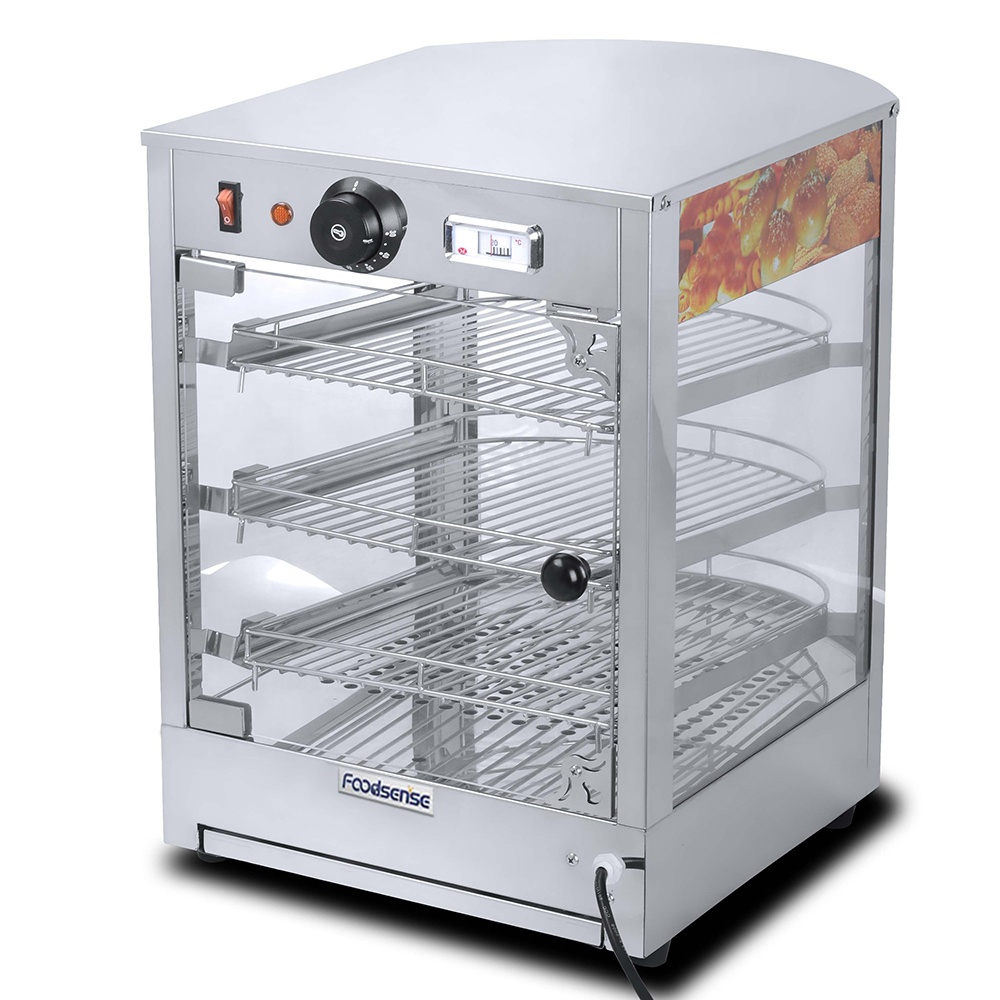 Snacks Food Warmer - Snack Chicken Pizza Equipment Warmer Showcase