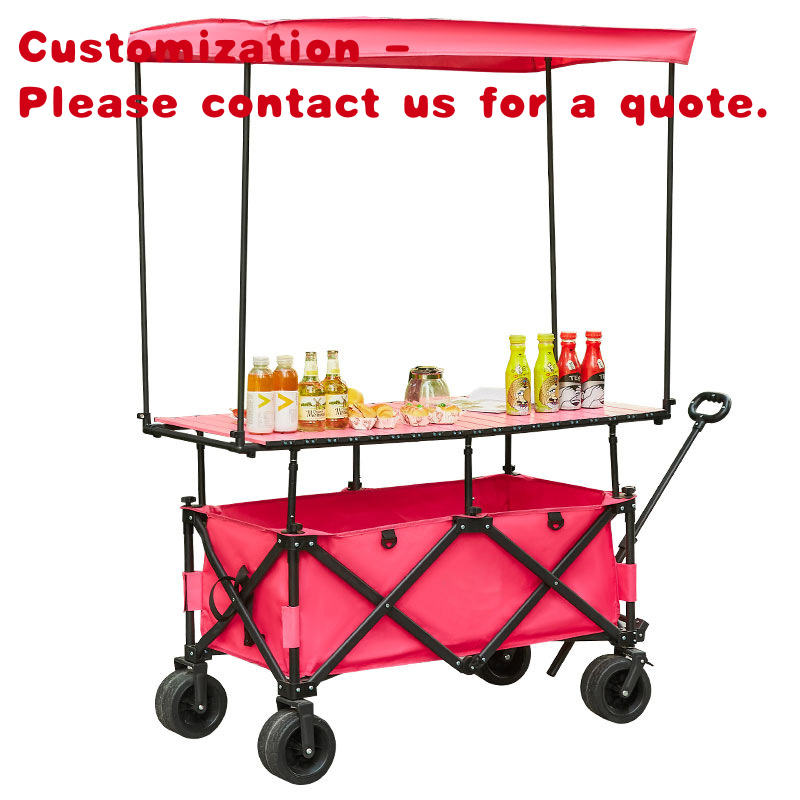 Food Snacks For Camping - custom.Hot Selling Metal Plastic Cart Night