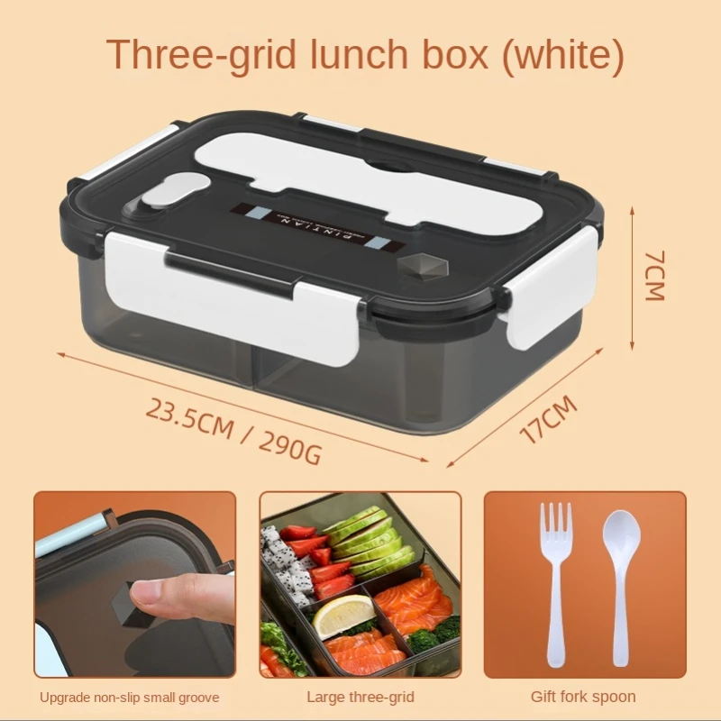 Snacks Food Warmer - Transparent Lunch Box for Kids Food