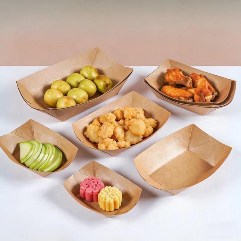 Heat Resistant Disposable Kraf - Food Snacks For Camping ulasan dan harga