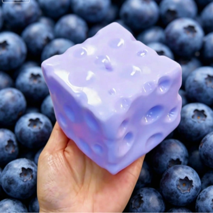New Blueberry Color Cheese Squ - Food & Snacks Coloring Book Bold & Easy Designs For Adults And Kids Bold & Easy Coloring Books ulasan dan harga