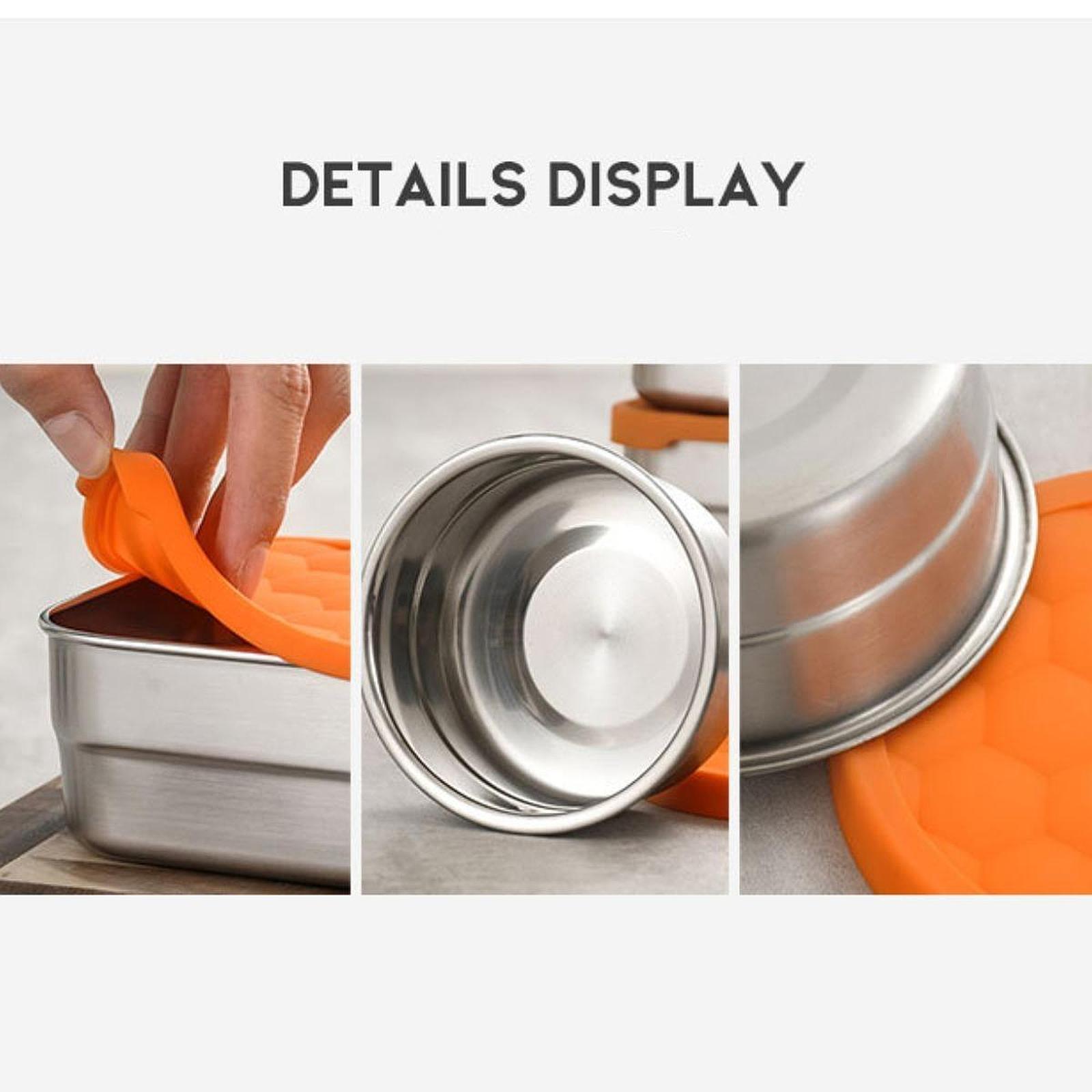 Stainless Steel Food Container - Food Snacks For Camping ulasan dan harga