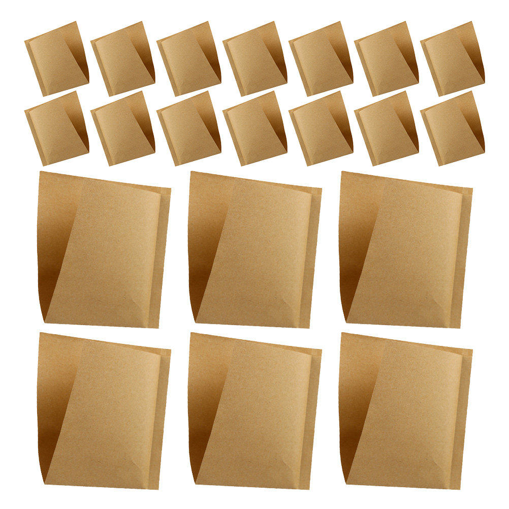 100Pcs Food Kraft Paper Oil-Pr - Food Day Snacks ulasan dan harga