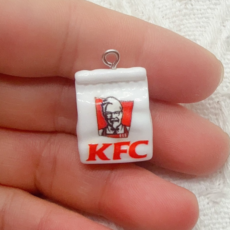 10pcs cartoon resin food bag k - Food & Snacks Coloring Book Bold & Easy Designs For Adults And Kids Bold & Easy Coloring Books ulasan dan harga