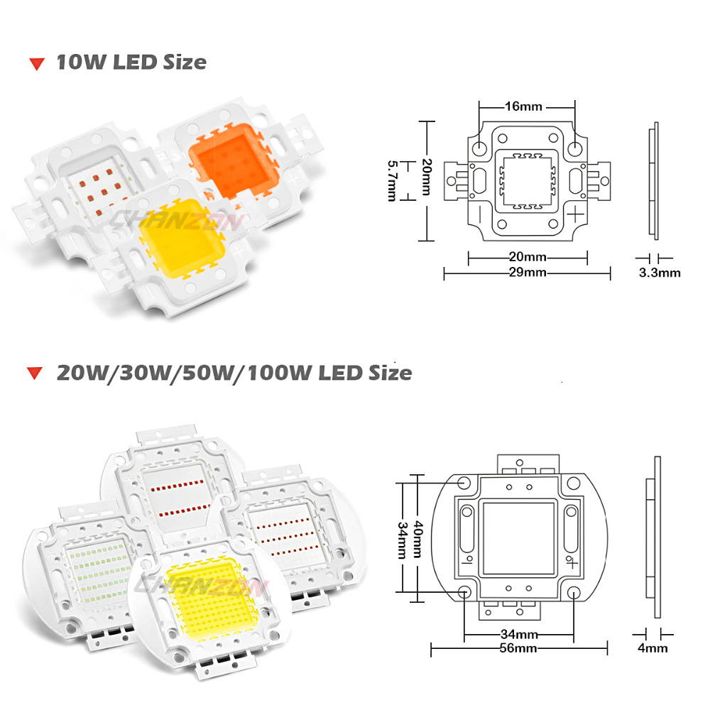 CHANZON 1pc High Power LED Chi - Yellow Food Snacks ulasan dan harga