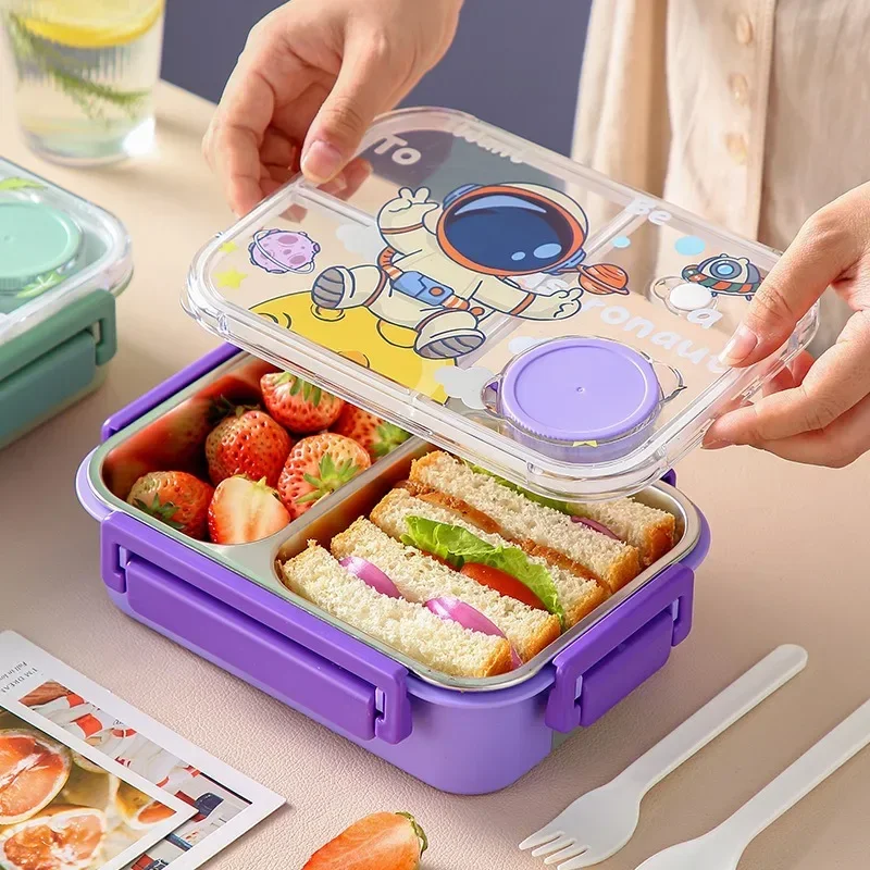 Unicorn Cartoon Bento Lunch Bo - Snacks Food Warmer ulasan dan harga