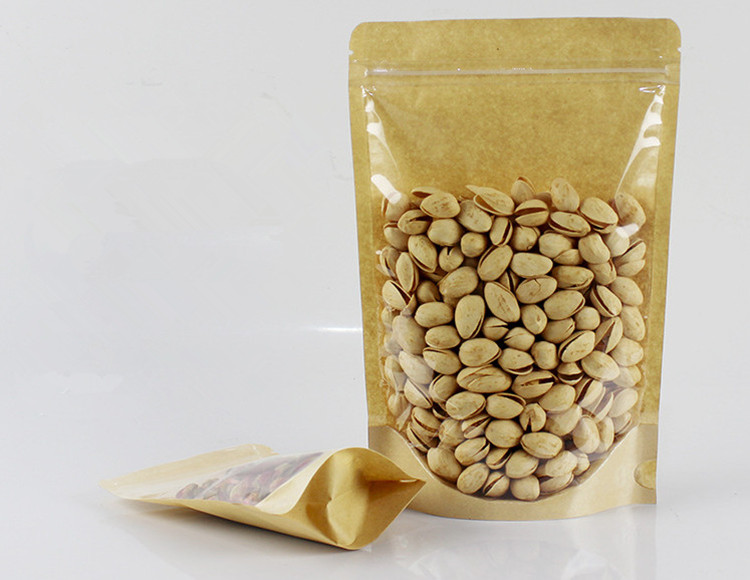 100PCS Clear Front Stand Up Kr - Food Day Snacks ulasan dan harga