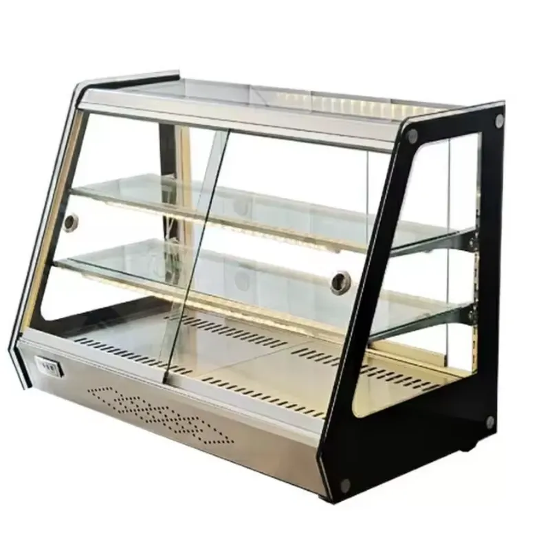 Commercial Glass Food Heating  - Snacks Food Warmer ulasan dan harga