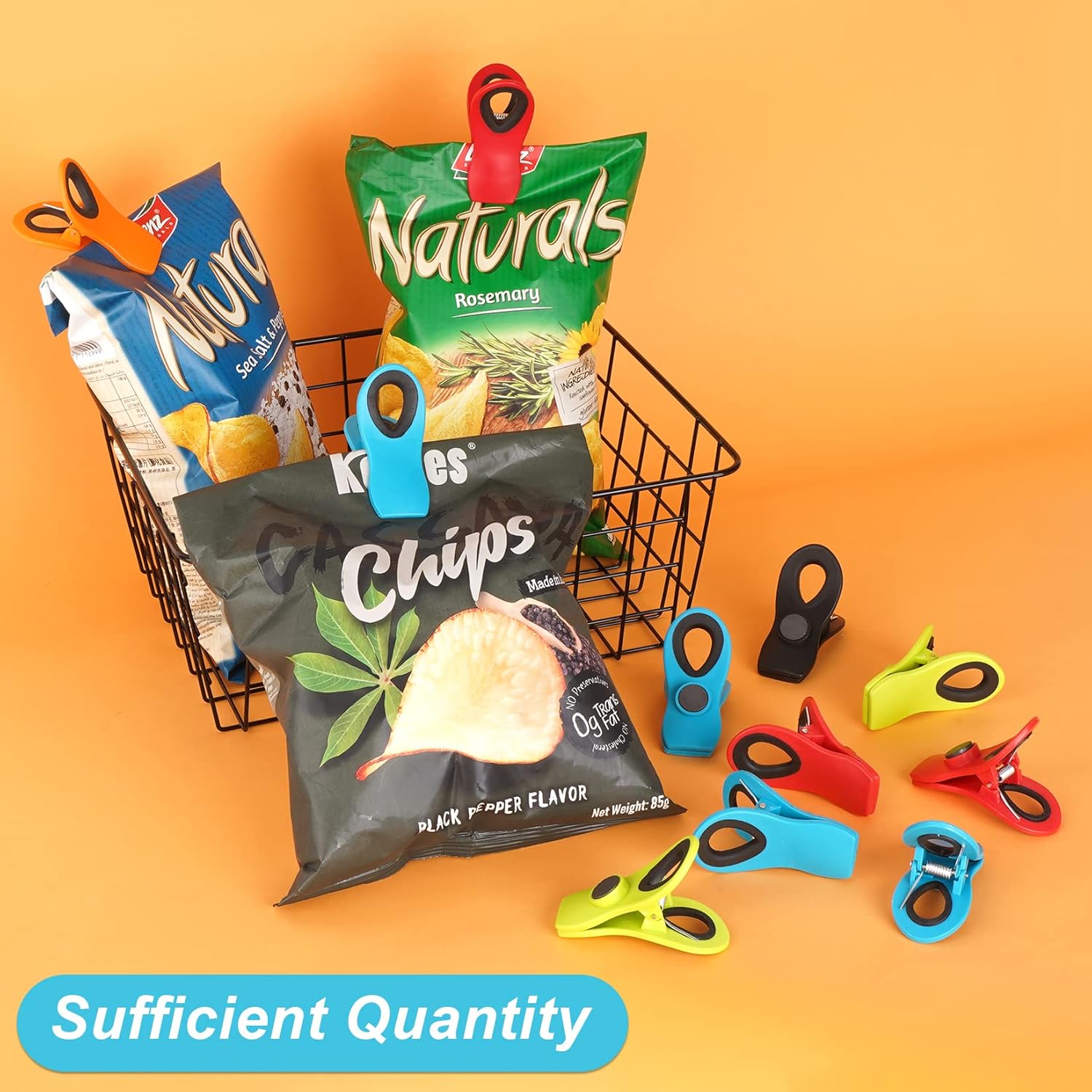 12 Pack Chip Clips for Food St - Food Snacks Images ulasan dan harga