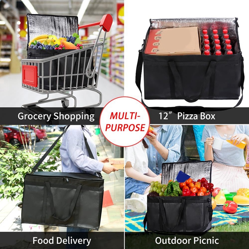 Insulated Food/Pizza Delivery  - Food & Snacks Coloring Book Bold & Easy Designs For Adults And Kids Bold & Easy Coloring Books ulasan dan harga