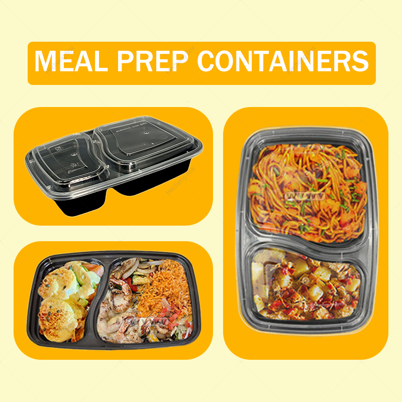 10/40 Pack 26 oz Two-Compartme - Fast Food With Snacks ulasan dan harga