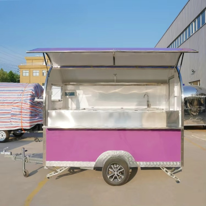 Outdoor Street Fast Food Stall - Fast Food With Snacks ulasan dan harga