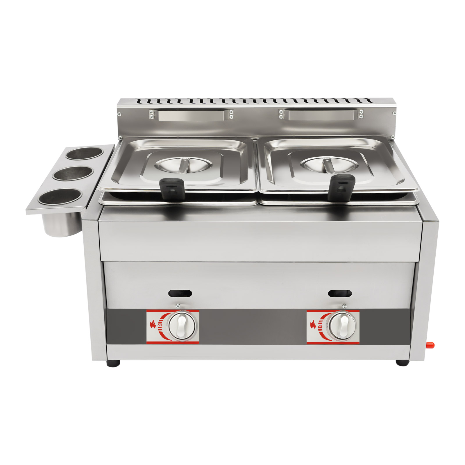 Commercial Deep Fryer 2-Tank 6 - Fast Food With Snacks ulasan dan harga