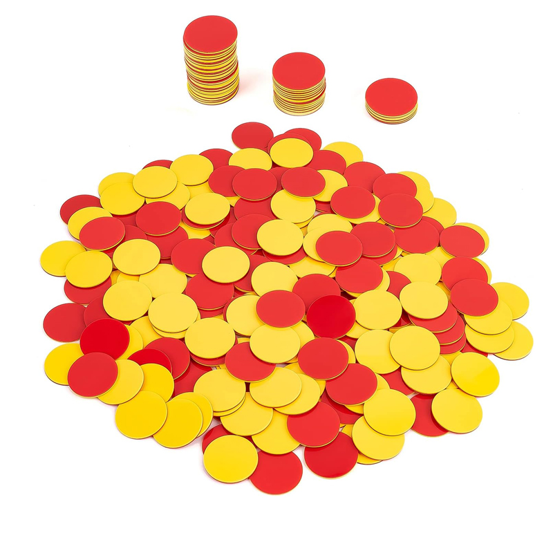 Red Yellow Counters Two Color  - Yellow Food Snacks ulasan dan harga