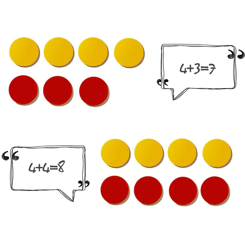 Red Yellow Counters Two Color  - Yellow Food Snacks ulasan dan harga