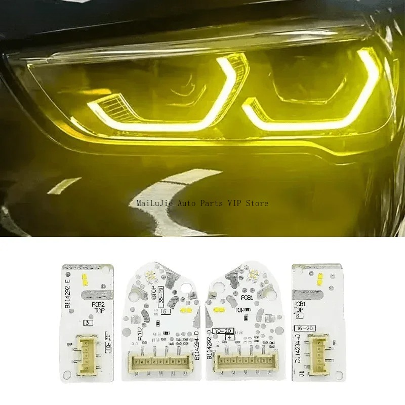 Yellow/White LED Light For BMW - Yellow Food Snacks ulasan dan harga
