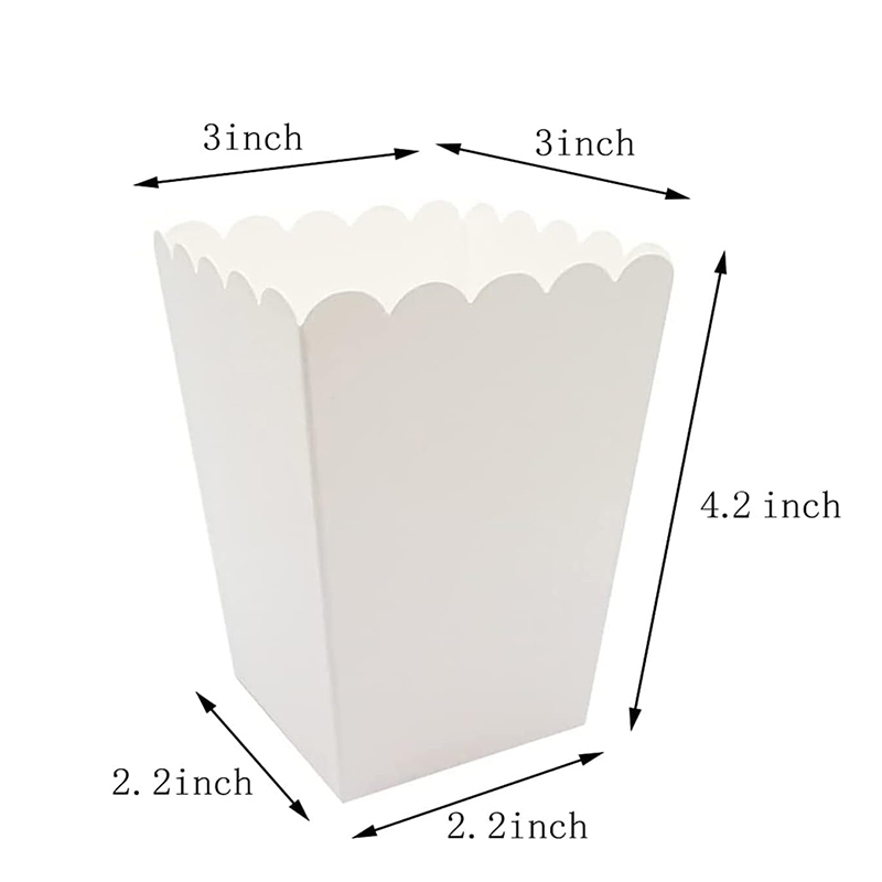 12pcs Paper Candy Cartons Popc - Food Day Snacks ulasan dan harga