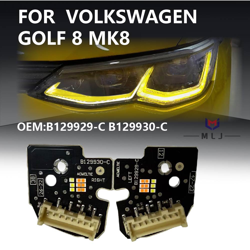 For Volkswagen Golf 8 MK8 B129 - Yellow Food Snacks ulasan dan harga