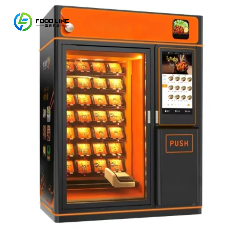 Customized Hot Food Vending Ma - Fast Food With Snacks ulasan dan harga