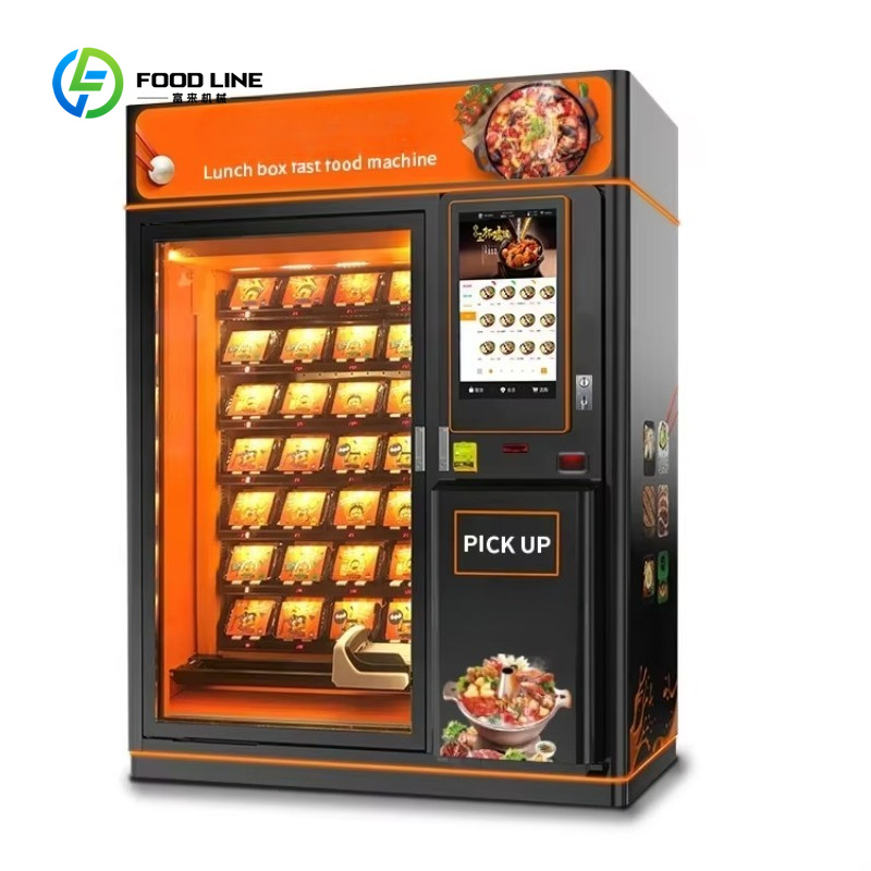 Customized Hot Food Vending Ma - Fast Food With Snacks ulasan dan harga