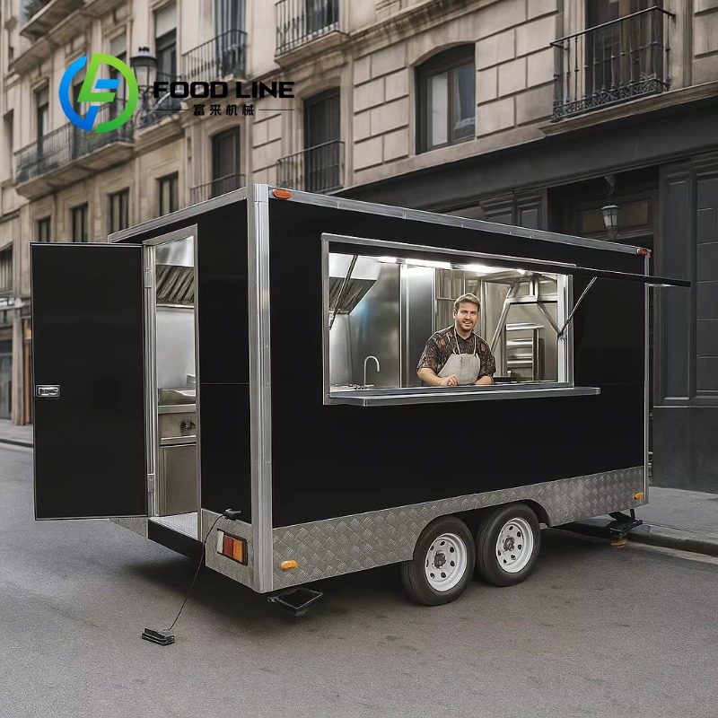 Customized Mobile Kitchen Outd - Fast Food With Snacks ulasan dan harga