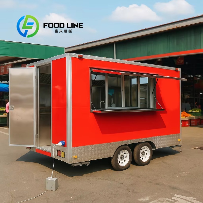 Customized Mobile Kitchen Outd - Fast Food With Snacks ulasan dan harga