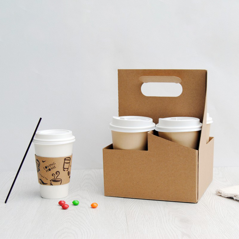 50Pack Holder Kraft Cardboard  - Food Day Snacks ulasan dan harga