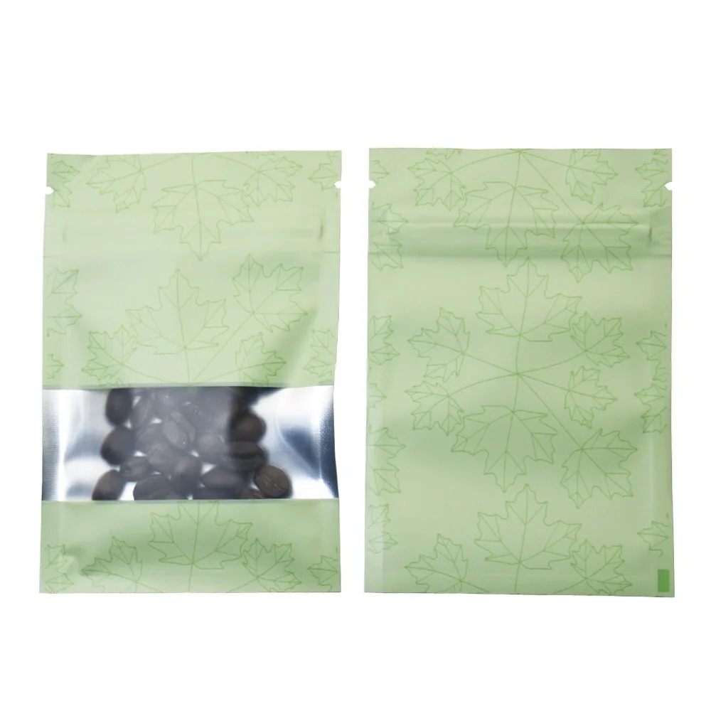 100Pcs Zip Lock Mylar Foil Bag - Food Day Snacks ulasan dan harga