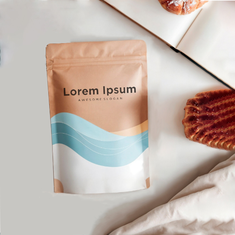 Customized White Kraft Paper Z - Food Day Snacks ulasan dan harga