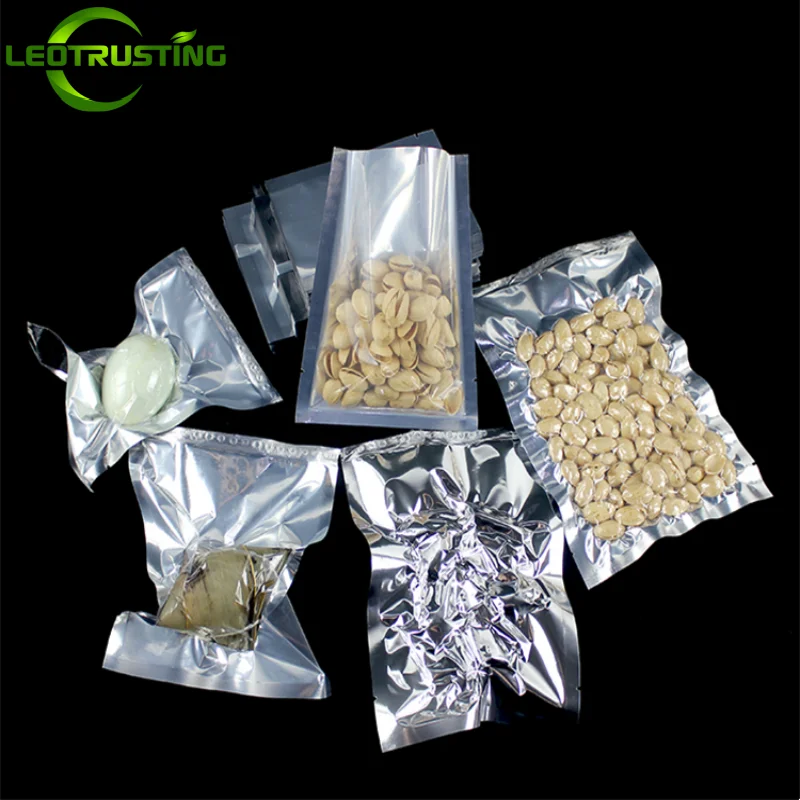 100 Pack Silver Glossy Flat Po - Food Day Snacks ulasan dan harga